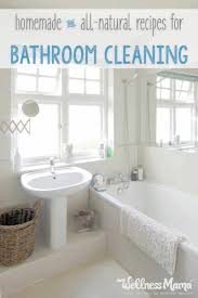 While most kitchen sink clogs are caused by food particles and grease, bathroom sink clogs usually result from hair, dirt and soap scum. Natural Bathroom Cleaning Tips Wellness Mama