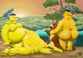 Post 3833102: Chief_Wiggum Comic_Book_Guy Homer_Simpson KopyKat The_Simpsons