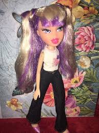 Bratz Doll Dana White And Purple Hair Ebay Bratz Doll Purple Hair Dana White