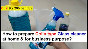 Sometimes the best things in life are free… or really, really cheap, like this natural glass cleaner recipe. Making Of Glass Cleaner Colin Type Quick And Easy Steps Youtube