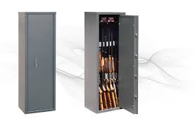 Gli armadi blindati per armi, anche se abbastanza pesanti da spostare, solitamente presentano dei fori che consentono il fissaggio alla parete o al suolo. Cassaforte Armadio Blindato 16 Posti Con Tesoretto Sportline Italia