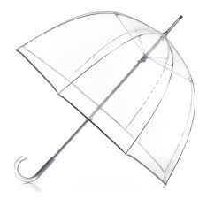 Custom printed umbrella manufacturer of rain, golf, outdoor, promotional, beach, vintage, fringed custom umbrella manufacturer. Signature Manual Clear Bubble Umbrella Totes