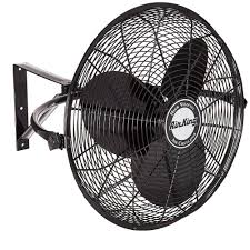 10 best wall mounted fans in 2020 reviews: Air King 20 Inch 1 6 Horsepower 3 Speed 90 Degree Adjustable Angle Non Oscillating Enclosed Workshop Home Garage Steel Wall Mounted Fan Black Wall Mounted Fan Wall Mounted Fans Wall Mount Fans