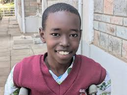 Success! Caleb from Kenya raised $1,286 to fund clubfoot surgery