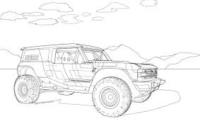 We have all kinds of trucks, monster trucks, tanker trucks, fire trucks, dump trucks, semi trucks and. Get Your Colored Pencils Out For The New Ford Bronco