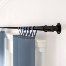 The decorative rods curtain plays an important role in the whole window. French Pipe Rod Curtain Hardware Accessories You Ll Love In 2021 Wayfair