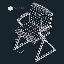I hope you find them useful. Autocad Drawing Office Chair 3d 2 Dwg