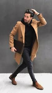 Elegant Black Outfits Ideas11 Addicfashion Boots Outfit Men Chelsea Boots Men Outfit Hoodie Outfit Men