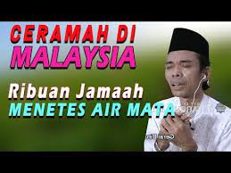 Ceramah Paling Haru Di Malaysia Tabalig Akbar Ustad Abdul Somad Lc Ma Youtube Lagu Terbaik Lagu Video