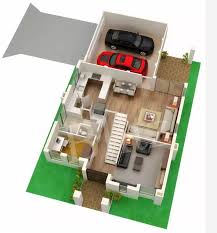 They have a design that is very different from the usual floor, and uses a very attractive color combination. Modern Apartments And Houses 3d Floor Plans Different Models