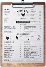 clipboard mockup mr cape town cafe menu design restaurant menu template restaurant menu design