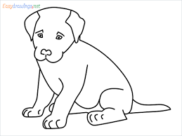 You can edit any of drawings via our online image editor before downloading. How To Draw A Sitting Dog Step By Step 12 Easy Phase