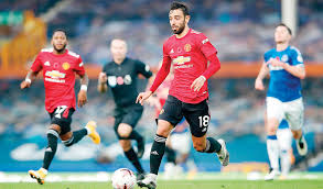 Bruno fernandes' official manchester united player profile includes match stats, photos, videos, social media, debut, latest news and updates. Bruno Fernandes Scores Twice As Manchester United Beat Everton Arab News