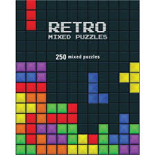 Harder word fit crossword puzzles have less variation in word length with the hardest puzzles containing only 3 and 4. 250 Retro Mixed Tetris Puzzles Book Kmart