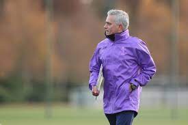 With help from his backroom staff and a. Tottenham Picture Special Jose Mourinho Takes His First Training Session As Spurs Boss Football London