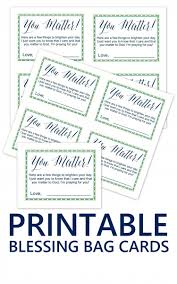 Send via email, text message or facebook. Printable Note Cards To Include In Blessing Bags For The Homeless
