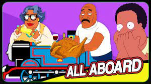 Auntie Mama rides the Freight Train... All Aboard! - YouTube