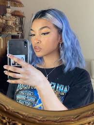♡ want to see upcoming videos? Periwinkle Hair Styles Hair Color Streaks Aesthetic Hair