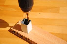 Scrape out small hole in the wood. How To Drill Straight Holes Without A Drill Press 4 Steps With Pictures Instructables
