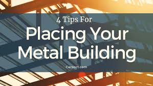Delivery and setup are always free! 4 Construction Tips To Consider When Placing Your Metal Building
