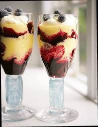 Blackcurrant Trifle Recipe From River Cottage Every Day By Hugh Fearnley Whittingstall Cooked Trifle Recipe Summer Trifle Currant Recipes