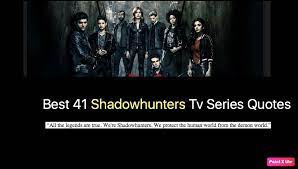 Ever since the mortal … Ultimate Shadowhunters Trivia Quiz Nsf Music Magazine