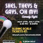 Shes, Theys & Gays Comedy Show