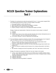 Kaplan Nclex Sample Exam 7 Nclex Nclex Questions Nursing School Materials