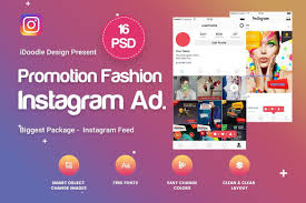 Instagram Fashion Products Ad 16 Psd By Idoodle On Envato Elements Facebook Cover Design Instagram Fashion Instagram Ads