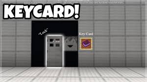 These cards, normally credit card sized, are easy to carry and make it more convenient to. How To Make A Working Key Card Door In Minecraft Pe Youtube