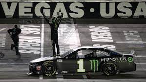 Joey logano held on for a historic victory monday in the nascar cup series' first dirt race in nearly 51 years at he'll call the race at las vegas today with jeff gordon. Nascar Playoffs At Las Vegas Results Kurt Busch Capitalizes On Wild Finish For First Career Las Vegas Win Cbssports Com