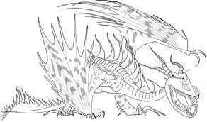 Hiccup and toothless the dragon coloring pages. How To Train Your Dragon Coloring Pages Monstrous Nightmare Part 3