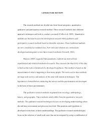 A literature review is an overview of the topic, an explanation of how publications differ from one another, and an examination of how the length and depth of your literature review depends on the length of your project. Literature Review On Research Methods