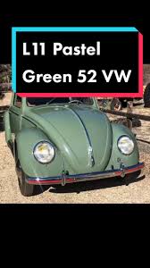 Image result for Pastel Green 1952 Beetle