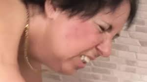 When the step-grandson jerks off in his grandmas face