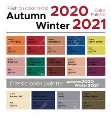 Fashion Color Trend Autumn Winter 2020 2021 Palette Fashion Color Trends Fashion Color Trends Fashion Colours
