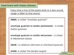 A group of verses forming a section within the larger poem is called a stanza. How To Write A Quatrain Poem 10 Steps With Pictures Wikihow