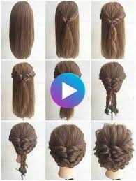 Easy And Simple Hairstyles Step By Step To Medium Hair In 2020 Thick Hair Styles Hair Lengths Medium Length Hair Styles
