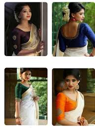 Widest collections of mens pure cotton dhotis online in the largest online store. What Colour Of A Blouse Matches The Kerala Set Saree Quora