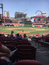 Photos At Busch Stadium That Are Behind Home Plate