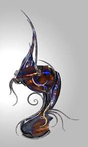 Large modern sculptures with exceptional designs for indoors and out. Metal Wall Art By Mike Edelman