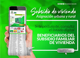 Con este subsidio obtienes un monto para la cuota inicial de tu vivienda y un subsidio de un 4% en las primeras 84 cuotas de tu crédito hipotecario. C O M F E N A L C O S A N T A N D E R