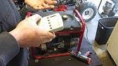 In this video you see how to clean a briggs and stratton carburetor and how to check the hertz and adjust the engine speed. Adjust Low Idle Rpms Generac Generator 4000exl 4000xl Youtube