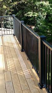 Deck Railings Stair Solution In 2021 Staircase Outdoor Exterior Handrail Metal Deck Railing