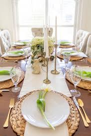 It is easter, after all! Simple Easter Table Setting Ideas Jennifer Maune