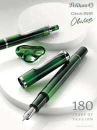 M205 Olivine Pelikan Fountain Pen Fountain Pen Ink Pen
