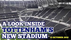 The entire field can slide out of the stadium and into the southwestern sunshine. Update At Tottenham S New Stadium A Look Inside Our New Home 15 October 2018 Youtube