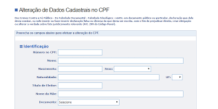 O cpf contém todas as informações fornecidas pelo contribuinte e pelos sistemas da receita federal. Como Atualizar Os Dados Cadastrais Do Cpf Online Positivo Do Seu Jeito