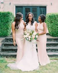 An Intimate Garden Wedding At A Michigan Bed Breakfast Bridesmaid Beige Bridesmaids Mismatched Bridesmaid Dresses
