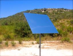 A coelostat mirror mounted on a synchronously controlled drive mechanism so that it may reflect sunlight in a fixed direction as the sun. H1 Heliostat With 48 Rigid Reflector Qty 1 3 Standard Heliostat Lightmanufacturing Systems
